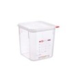 San Jamar Araven - Container Square w/Lid PP 19qt - Clear