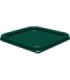San Jamar Space Saving Cont - Square Lid Fit 2/4qt - Green