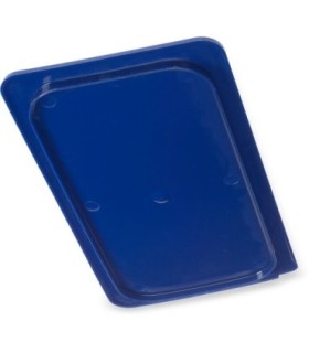 San Jamar Food Pan - Smart Lid Only 1/3 Size - Dark Blue