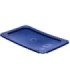 San Jamar Food Pan - Smart Lid Only 1/4 Size - Dark Blue