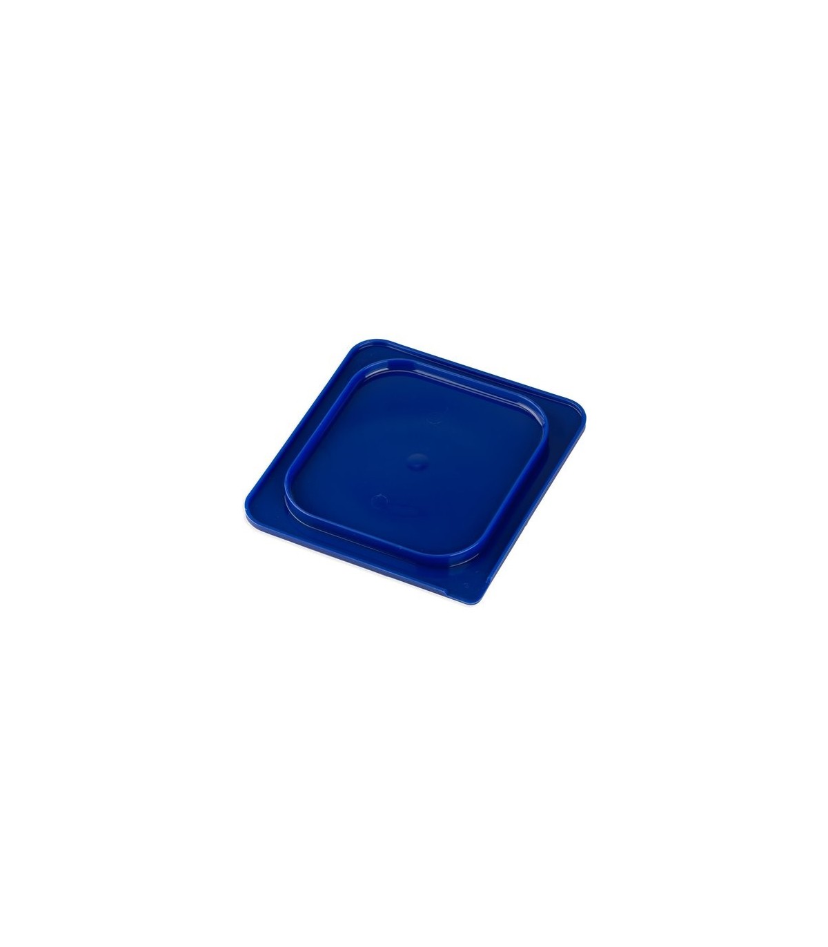 San Jamar Food Pan - Smart Lid Only 1/6 Size - Dark Blue