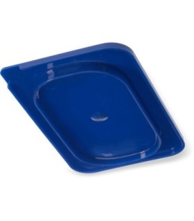 San Jamar Food Pan - Smart Lid Only 1/9 Size - Dark Blue