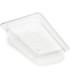 San Jamar Food Pan - Cold 1/3 Size 2.5" Depth - Clear