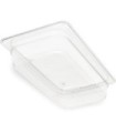 San Jamar Food Pan - Cold 1/3 Size 2.5" Depth - Clear