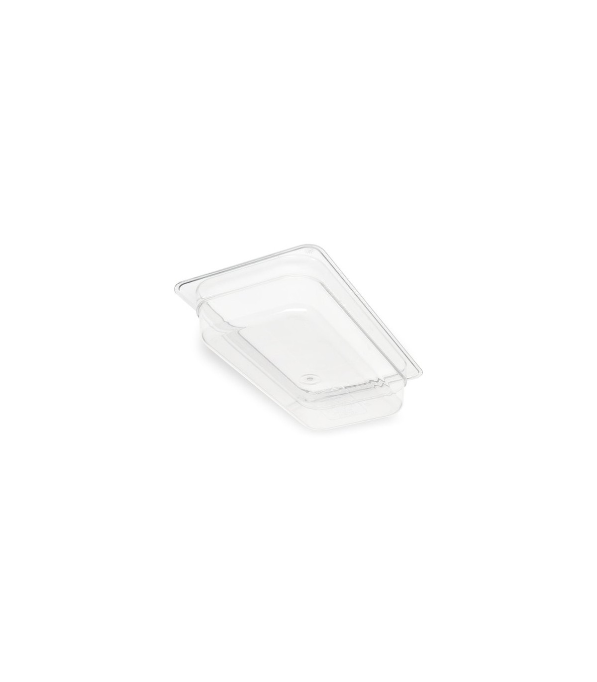San Jamar Food Pan - Cold 1/3 Size 2.5" Depth - Clear