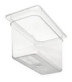San Jamar Food Pan - Cold 1/3 Size 8" Depth - Clear