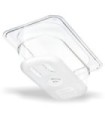 San Jamar Food Pan - Cold 1/9 Size - 2.5" Depth - Clear