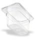 San Jamar Food Pan - Cold 1/9 Size - 4" Depth - Clear