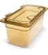 San Jamar Food Pan - Hot 1/3 Size - 6" Depth - Amber