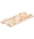 San Jamar Food Pan - Hot Drain Tray 1/3 Depth - Clear