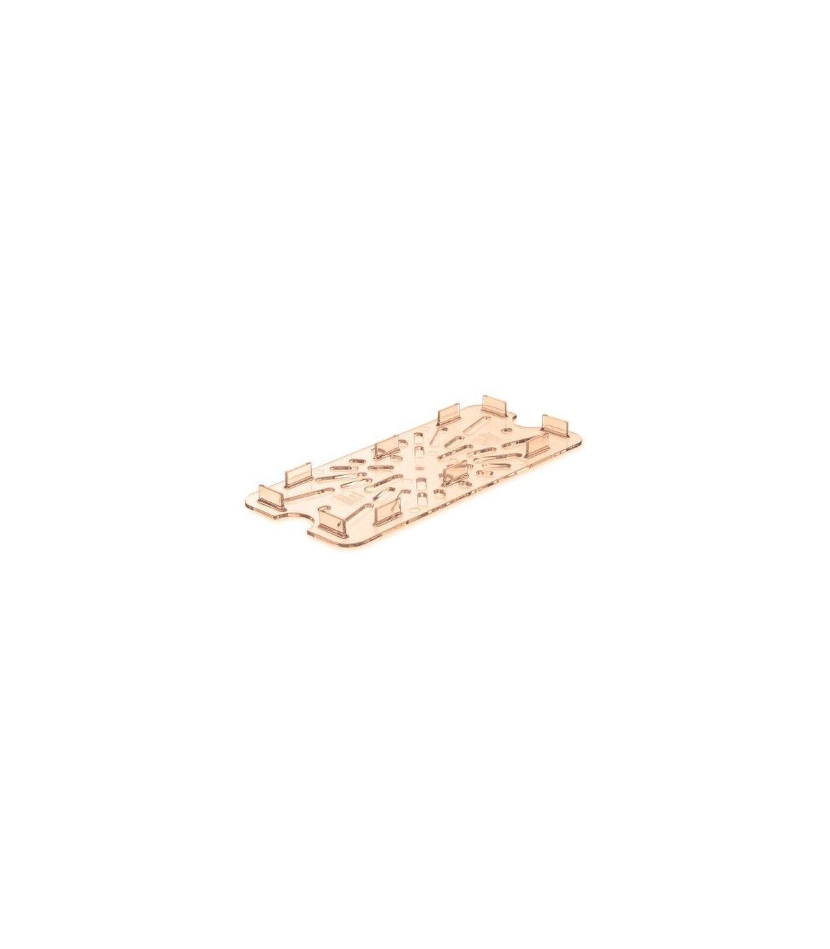 San Jamar Food Pan - Hot Drain Tray 1/3 Depth - Clear