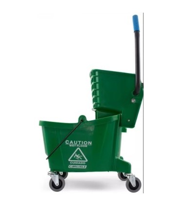 San Jamar Mopping Combo - Sidepress 26qt - Green