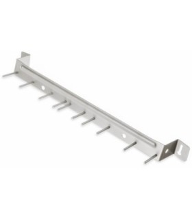 San Jamar Tool Holder - 17" Aluminum Brush Rack - Silver