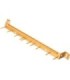San Jamar Tool Holder - 17" Aluminum Brush Rack - Yellow