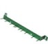 San Jamar Tool Holder - 17" Aluminum Brush Rack - Green