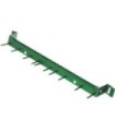 San Jamar Tool Holder - 17" Aluminum Brush Rack - Green