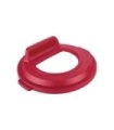 Rubbermaid FG2017962 Final Sale: Brute Lid w/Open Top 32G - Red, Price Per EA
