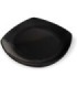 San Jamar Plates - Square Melamine 8x8" Small - Black