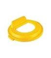 Rubbermaid FG2017963 Final Sale: Brute Lid w/Open Top 32G - Yellow, Price Per EA