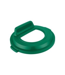 Rubbermaid FG2017964 Final Sale: Brute Lid w/Open Top 32G - Green, Price Per EA - FG2017964 -  - [unit price]