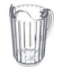 San Jamar Pitcher - Carlisle 32oz - Clear