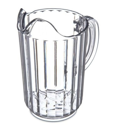 San Jamar Pitcher - Carlisle 32oz - Clear