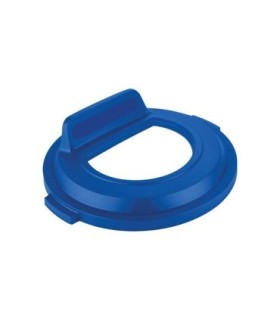 Rubbermaid FG2017965 Final Sale: Brute Lid w/Open Top 32G - Blue, Price Per EA - FG2017965 -  - [unit price]