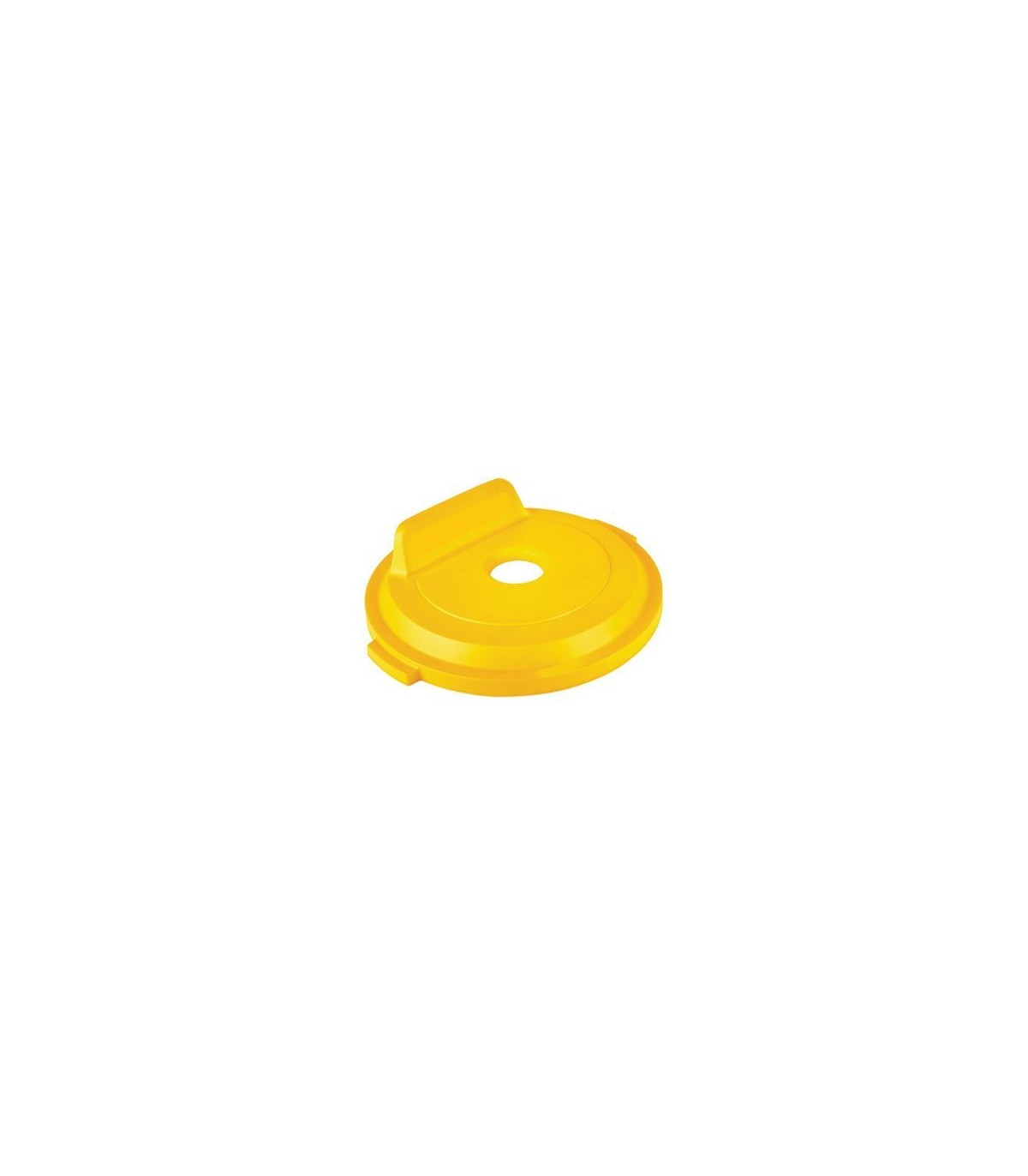 Rubbermaid FG2018161 Final Sale: Brute Lid w/Hole Bottles/Cans 32G - Yellow, Price Per EA - FG2018161 -  - [unit price]