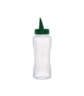 San Jamar Araven - Squeeze Btl w/oil Tip PE 17oz - Transluc