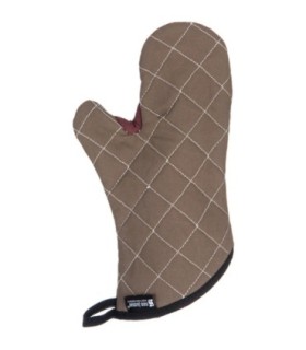 San Jamar BestGuard w/WebGuard Plus Oven Mitt - 13" - Tan