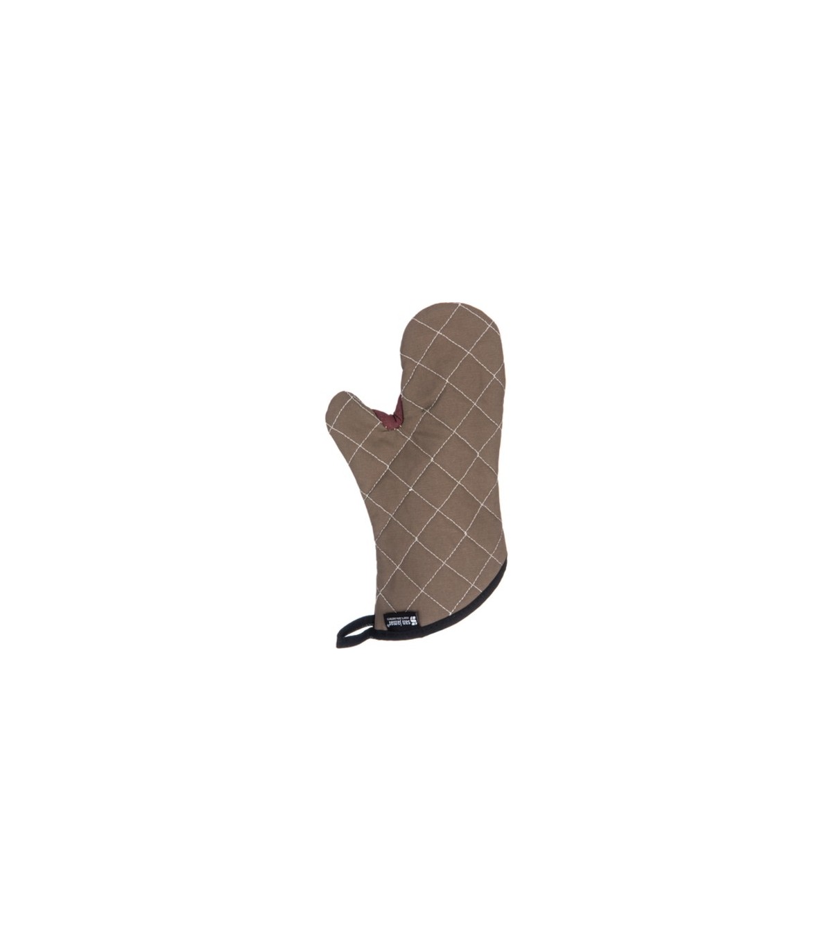 San Jamar BestGuard w/WebGuard Plus Oven Mitt - 13" - Tan