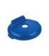 Rubbermaid FG2018163 Final Sale: Brute Lid w/Hole Bottles/Cans 32G - Blue, Price Per EA - FG2018163 -  - [unit price]