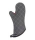 San Jamar BestGuard w/WebGuard Plus Oven Mitt - 15" - Black