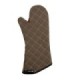 San Jamar BestGuard w/WebGuard Plus Oven Mitt - 17" - Tan