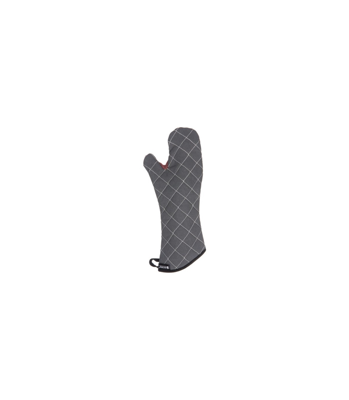San Jamar BestGuard w/WebGuard Plus Oven Mitt - 17" - Black