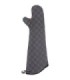 San Jamar BestGuard w/WebGuard Plus Oven Mitt - 24" - Black