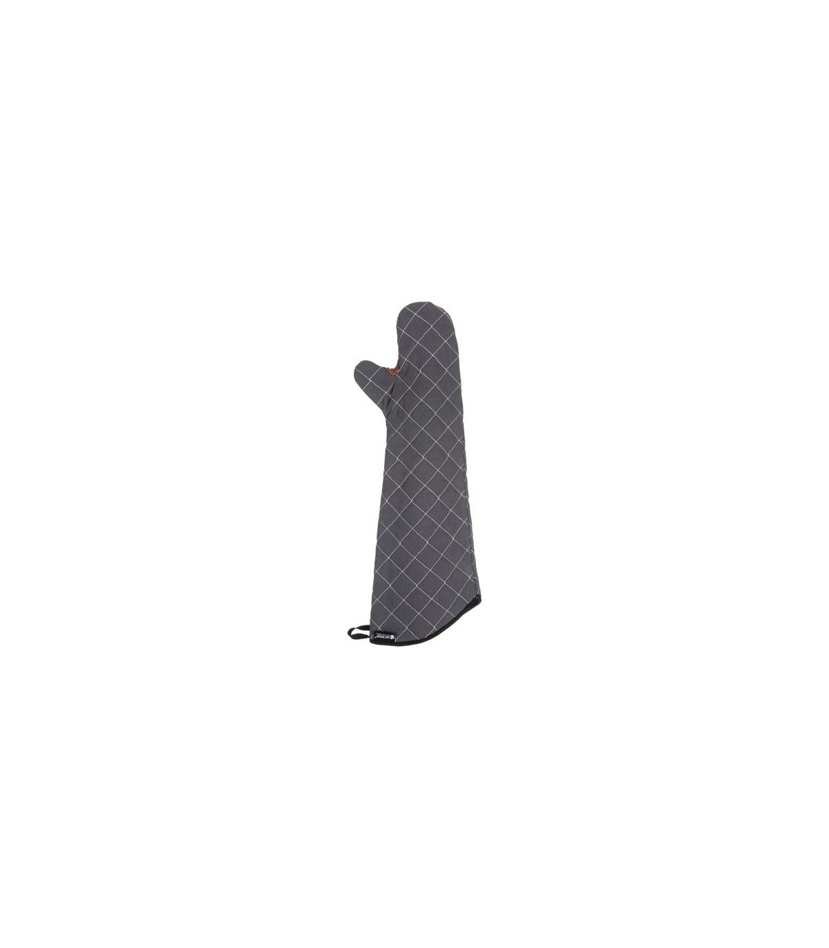San Jamar BestGuard w/WebGuard Plus Oven Mitt - 24" - Black