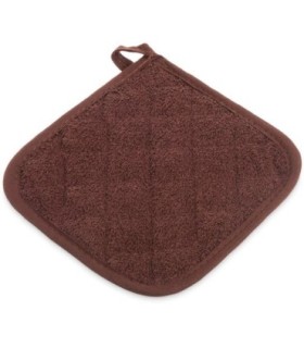 San Jamar Terrycloth Potholder - Protects up to 500F-12/cs