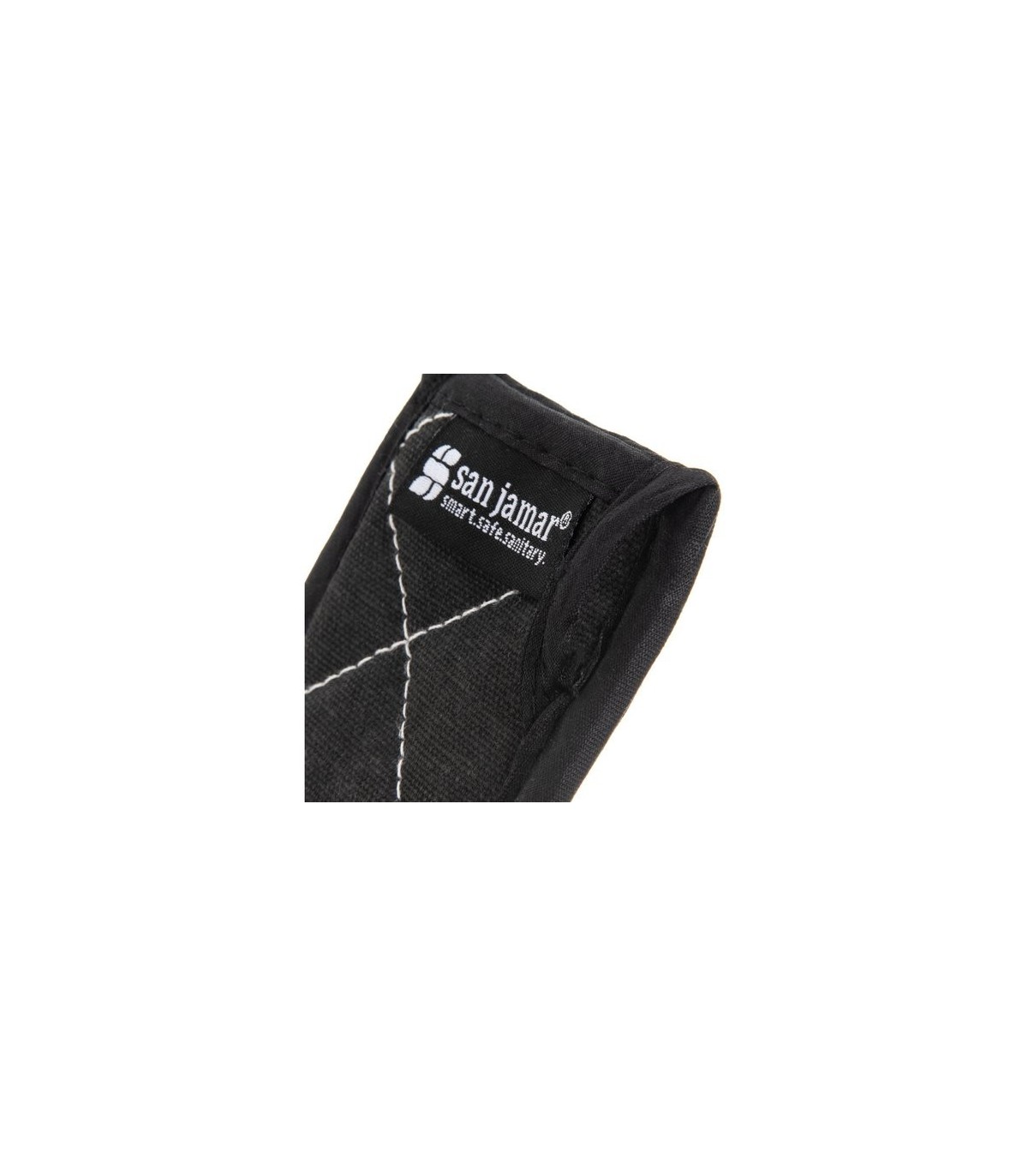 San Jamar BestGuard Handle Holder -Protect to 450F-Black-12/cs