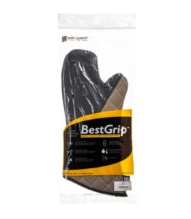 San Jamar Bestgrip Conventional Oven Mitt w/Magnet - 17"