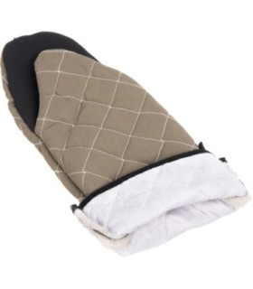 San Jamar Bestgrip Puppet Oven Mitt w/Magnet - 17"