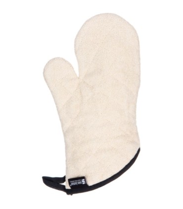 San Jamar Terry Oven Mitts Heavy Duty - 13" - Natural
