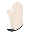 San Jamar Terry Oven Mitts Heavy Duty - 13" - Natural