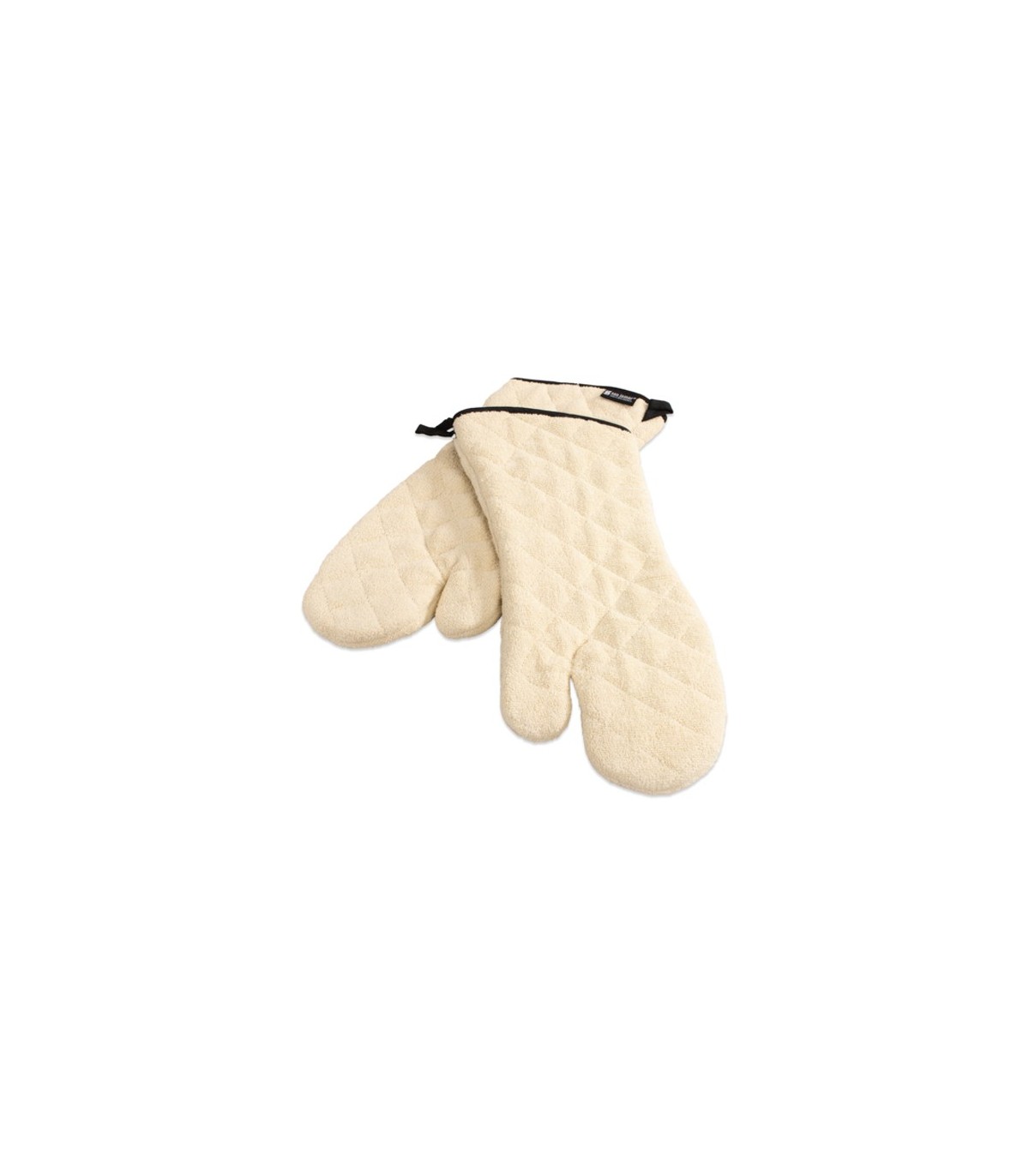 San Jamar Terry Oven Mitts Heavy Duty - 17" - Natural