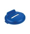 Rubbermaid FG2018169 Final Sale: Brute Lid w/Slot Paper 32G - Blue, Price Per EA