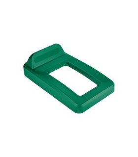 Rubbermaid FG2018220 Final Sale: Slim Jim Vertical Lid Open Top - Green, Price Per EA - FG2018220 -  - [unit price]