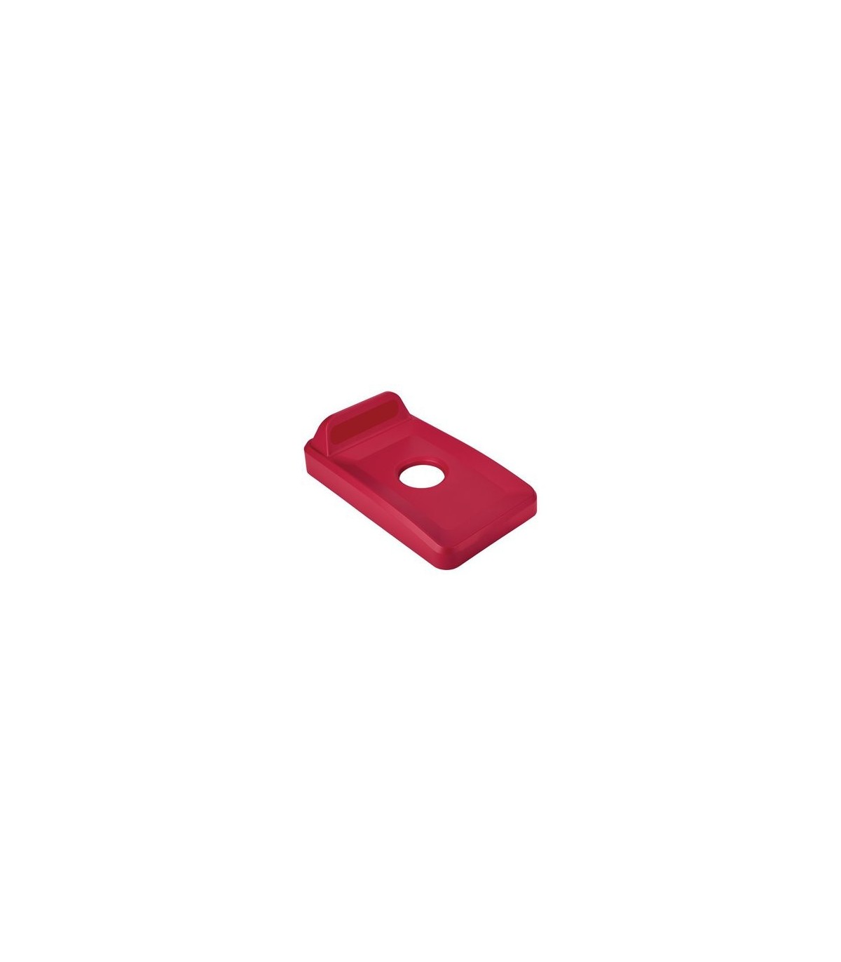 Rubbermaid FG2018255 Final Sale: Slim Jim Vertical Lid Bottles Cans - Red, Price Per EA - FG2018255 -  - [unit price]
