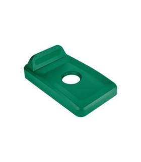 Rubbermaid FG2018257 Final Sale: Slim Jim Vertical Lid Bottles Cans - Green, Price Per EA - FG2018257 -  - [unit price]