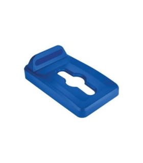 Rubbermaid FG2018302 Final Sale: Slim Jim Vertical Lid Mix Recycl - Blue, Price Per EA - FG2018302 -  - [unit price]