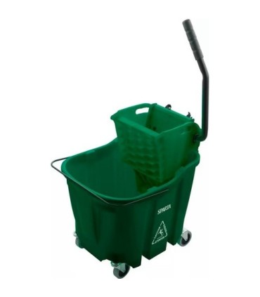 San Jamar Mopping Combo - Sidepress 35qt - Green